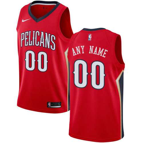 Men & Youth Customized New Orleans Pelicans Nike Red Swingman Icon Edition Jersey